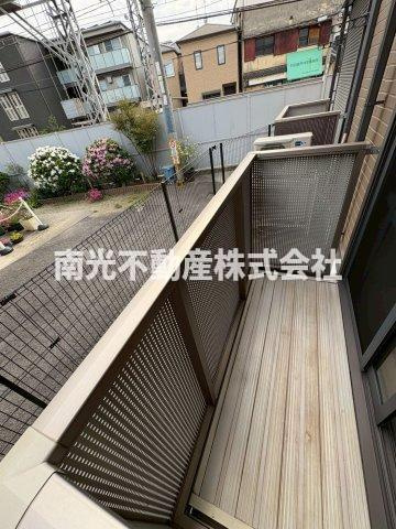 メゾンドゥ長瀬Ⅱのバルコニー
