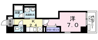 【間取り】 | コライユ常盤 | 間取りです。