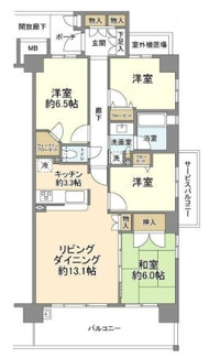 【間取り】 | レーベンハイム加賀プレシャスフォルム | 間取りです。