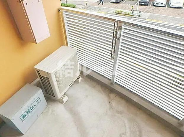 豊島区西池袋４丁目の賃貸マンションのバルコニー