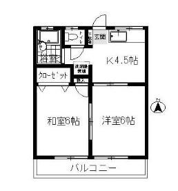 メゾンプラムの間取り