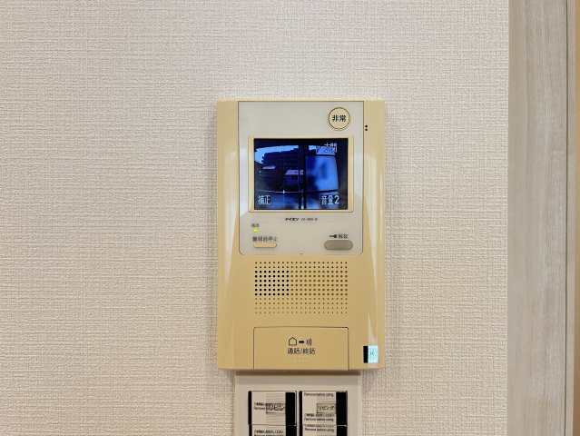 コスモ葛西アステアの防犯設備|モニター付きインターホン