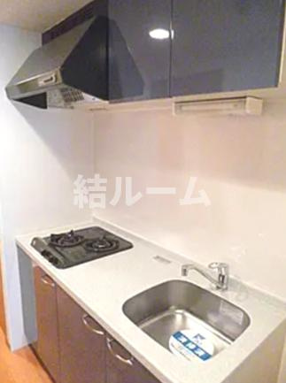 板橋区坂下１丁目の賃貸マンションのキッチン