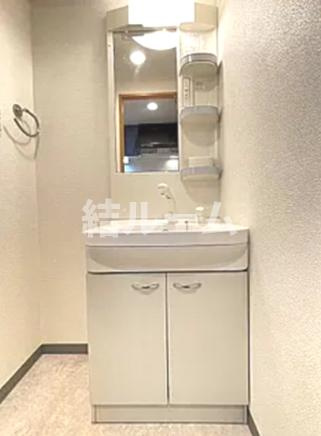 板橋区坂下１丁目の賃貸マンションの洗面所