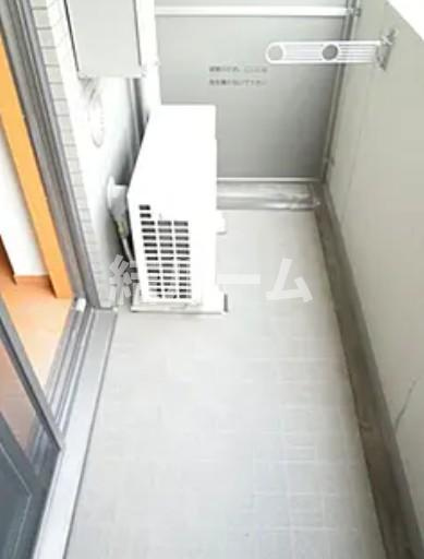 板橋区坂下１丁目の賃貸マンションのバルコニー