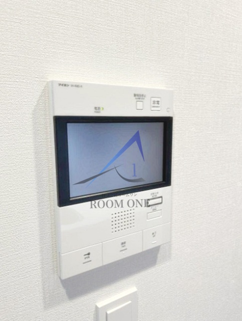 パークアクシス東陽町レジデンスのセキュリティ|モニター付きインターホンです。
