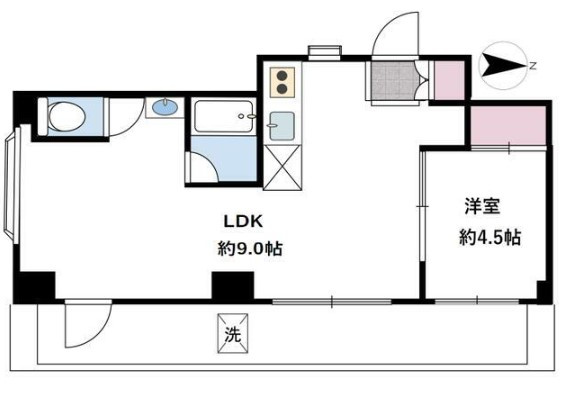 メゾンハナシマの間取り