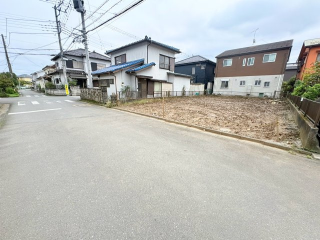 川越市山田　建築条件なし売地　東武東上線『川越駅』バス15分　【山田小学区】の外観