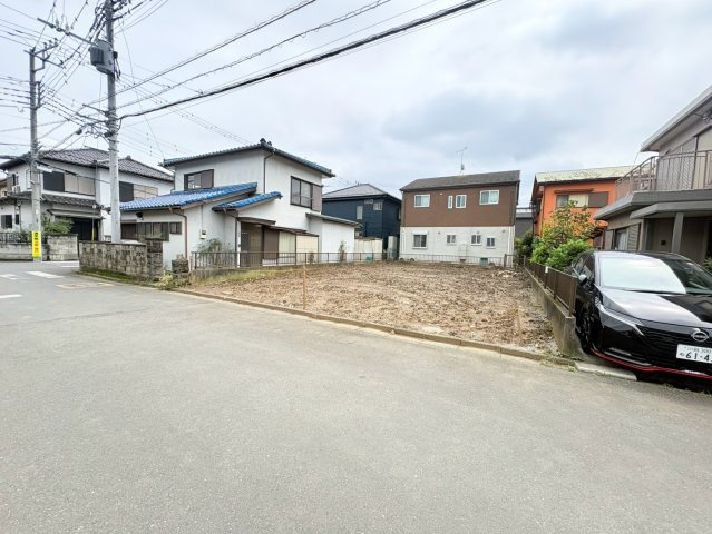 川越市山田　建築条件なし売地　東武東上線『川越駅』バス15分　【山田小学区】の外観
