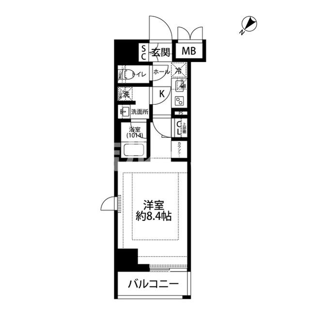 豊島区南大塚１丁目の賃貸マンションの間取り