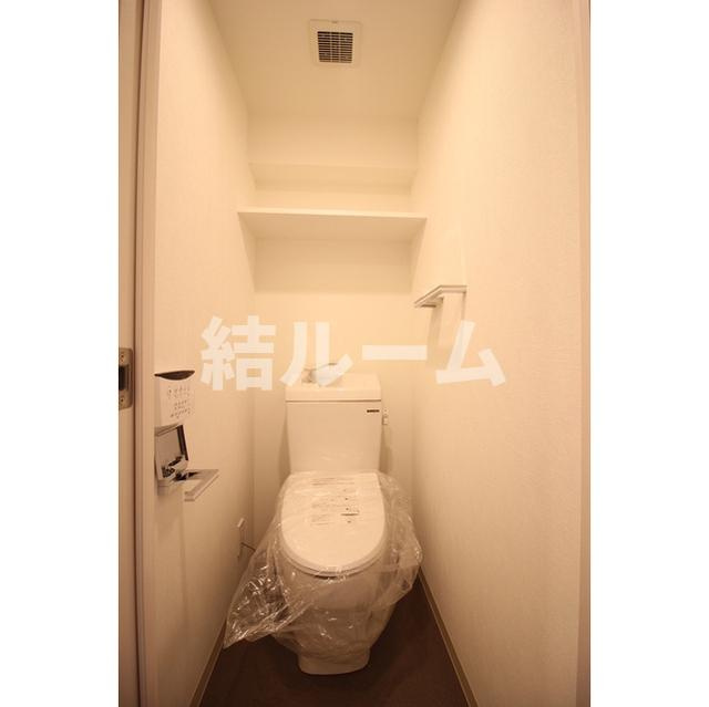 豊島区南大塚１丁目の賃貸マンションのトイレ
