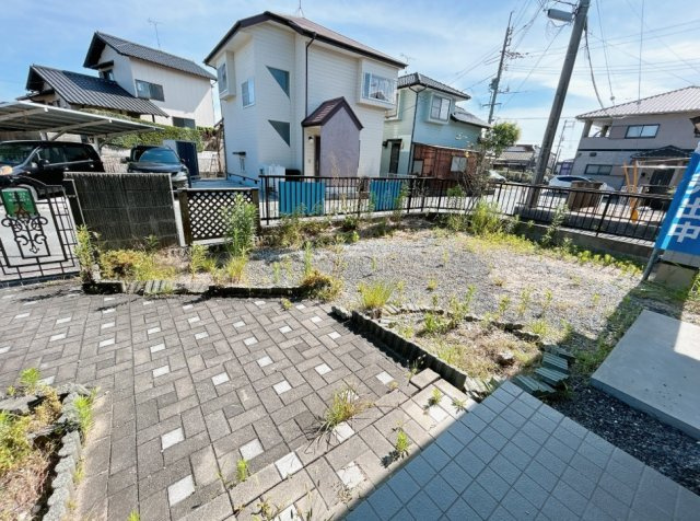 岬町リフォーム中　戸建て①の庭
