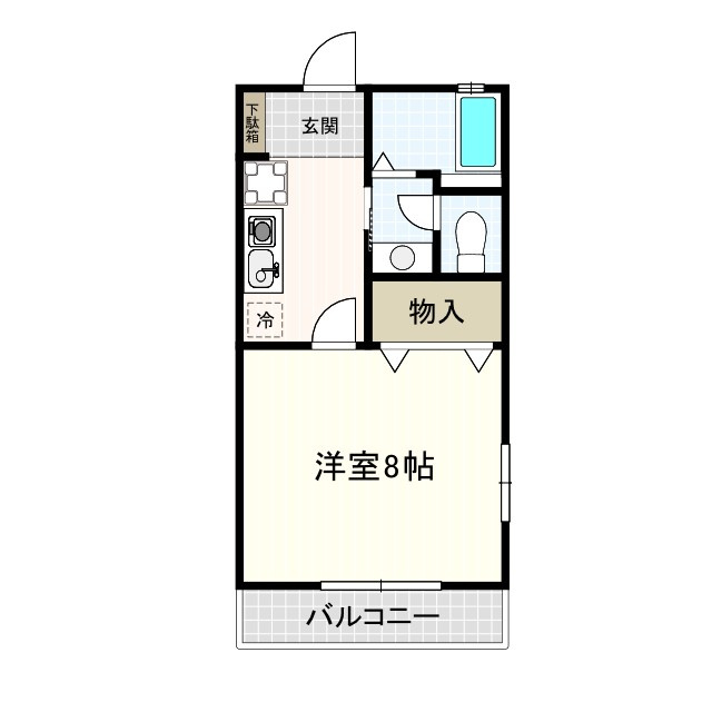 ボワ・フルールAの間取り