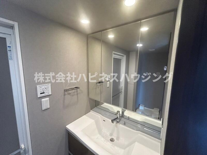 クレストフォルム柏サウスウイングの洗面所