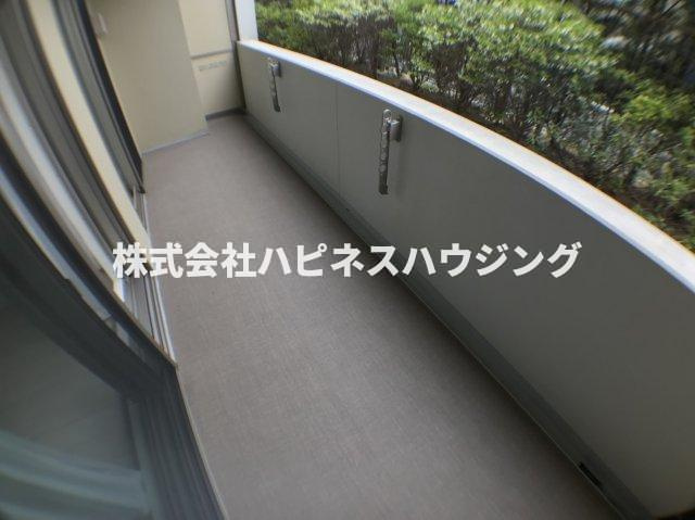 クレストフォルム柏サウスウイングのバルコニー