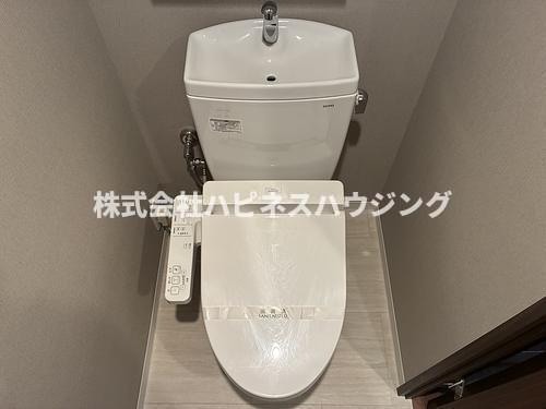 クレストフォルム柏サウスウイングのトイレ