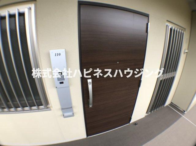 クレストフォルム柏サウスウイングのバルコニー