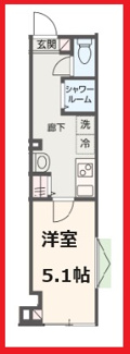 【間取り】 | メルディア梅島Ⅸ