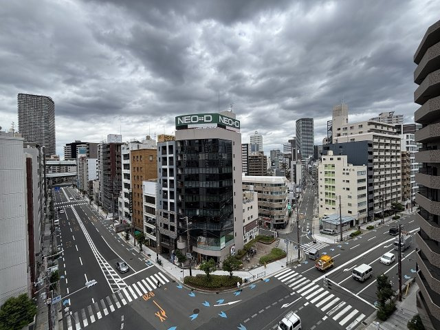 岡崎橋第二市街地住宅の展望