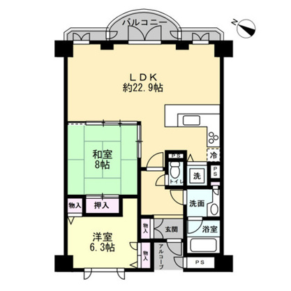 【間取り】 | シーズ城ヶ崎