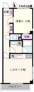 【間取り】 | ドルチェ山富 | 間取りです。