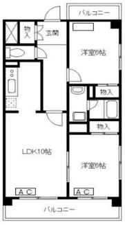 【間取り】 | アジュール大森 | 間取りです。