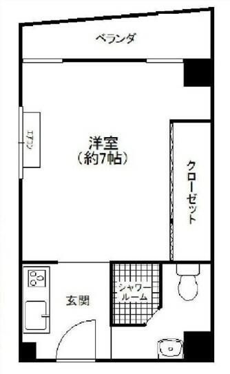 アーバンコートサカス１８の間取り|間取りです。