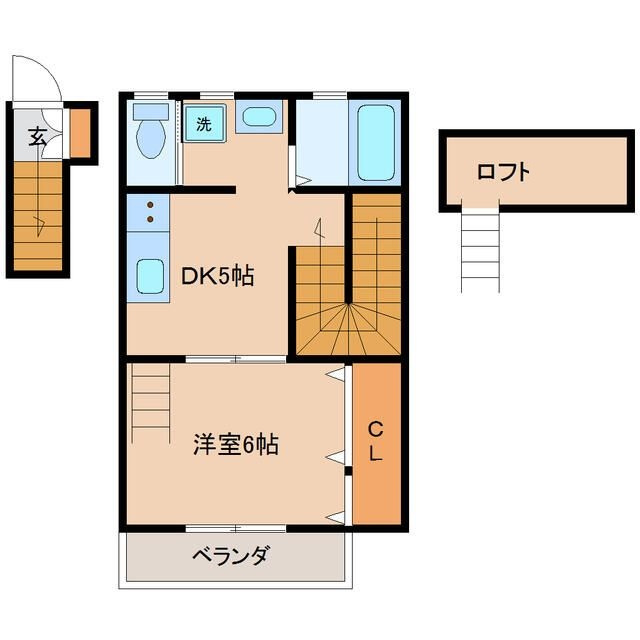 ワコーヴィレッヂの間取り|間取りです。