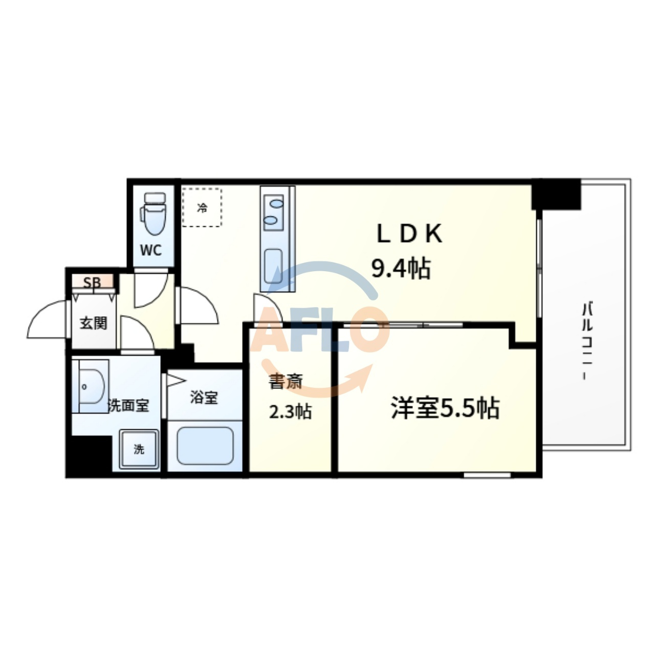 パークス堺筋本町の間取り|パークス堺筋本町　間取り