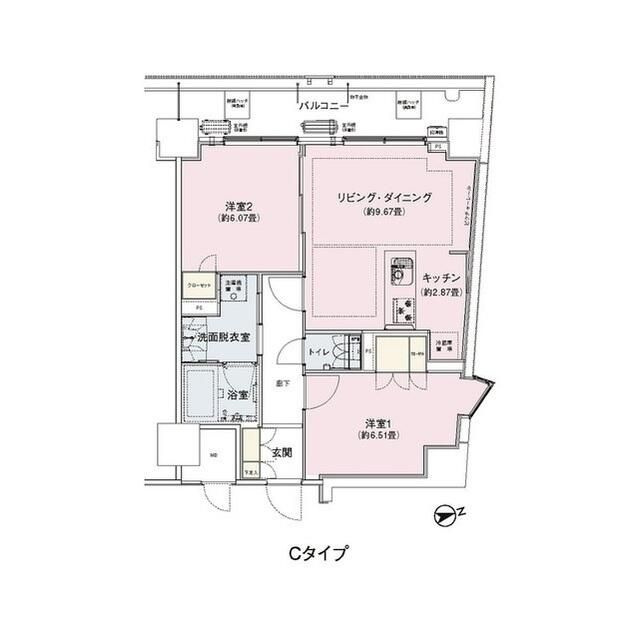 アンビエンテ駒込の間取り