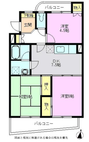 【間取り】 | サンモール・ロジェ