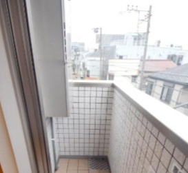 メゾン　ド　レスポワールのバルコニー|バルコニーです。