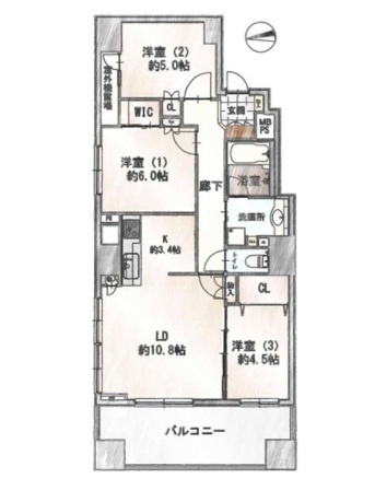 ライオンズ川越新富町の画像