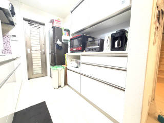 額田町　注文住宅　中古戸建のキッチン|キッチンでお料理をお楽しみください
