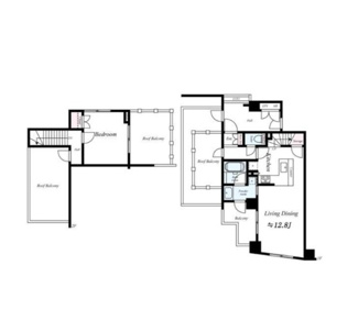 【間取り】 | TOKYO HOUSE TAMAGAWA | 間取りです。