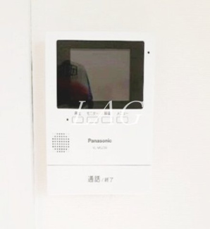 【セキュリティ】 | ハイツ旭 | モニター付インターホンです。
