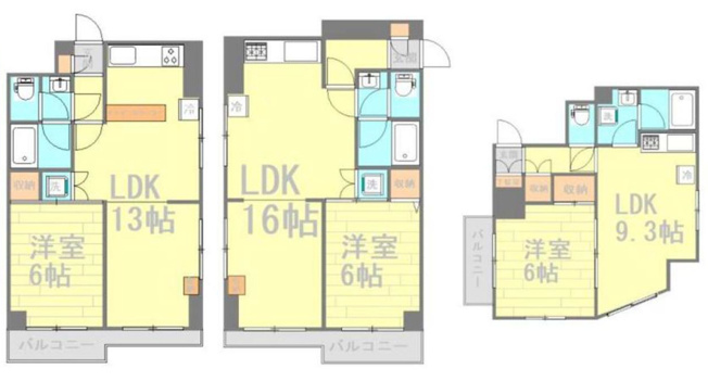 【間取り】 | サンシティ５