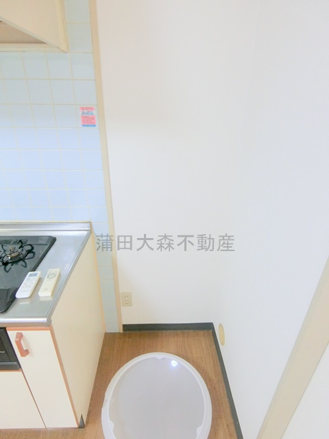 日興パレス羽田パ－トⅡのキッチン|冷蔵庫置き場