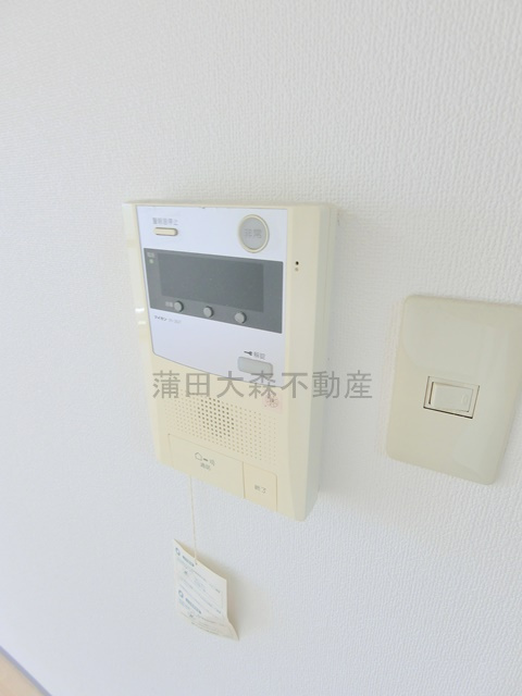 日興パレス羽田パ－トⅡの設備|モニター付きインターホン