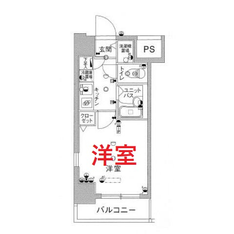 【間取り】 | スカイコート大森第５