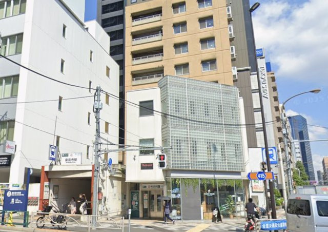 港区高輪２丁目の店舗一部の外観
