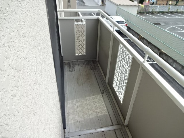 セジュール旭のバルコニー
