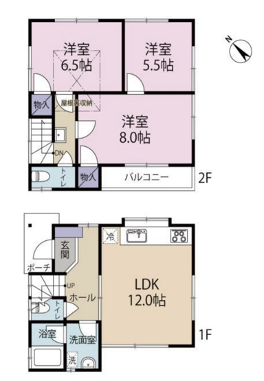【間取り】 | 川越市寺尾　中古戸建