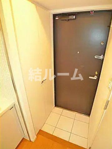 練馬区田柄２丁目の賃貸マンションの玄関