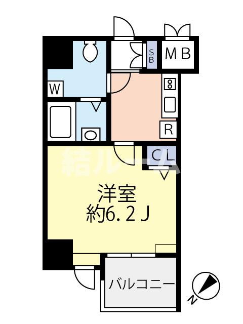 練馬区田柄２丁目の賃貸マンションの間取り