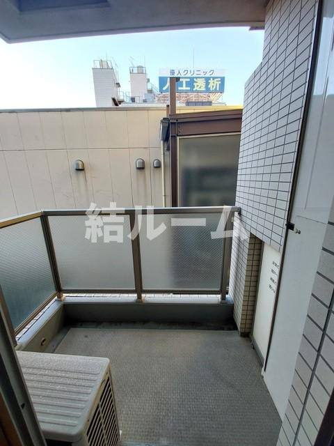 練馬区田柄２丁目の賃貸マンションのバルコニー