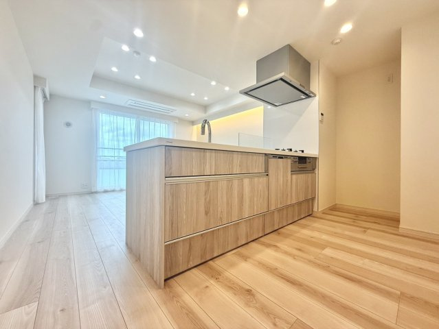 パルテール深沢のキッチン|日常の使いやすさとデザイン性を兼ね備えたバランスの良いキッチンです。