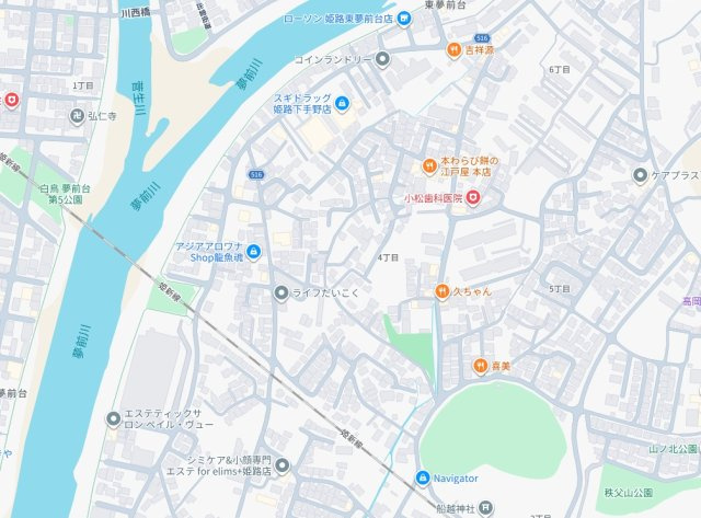 姫路市下手野　第9期　新築一戸建ての地図