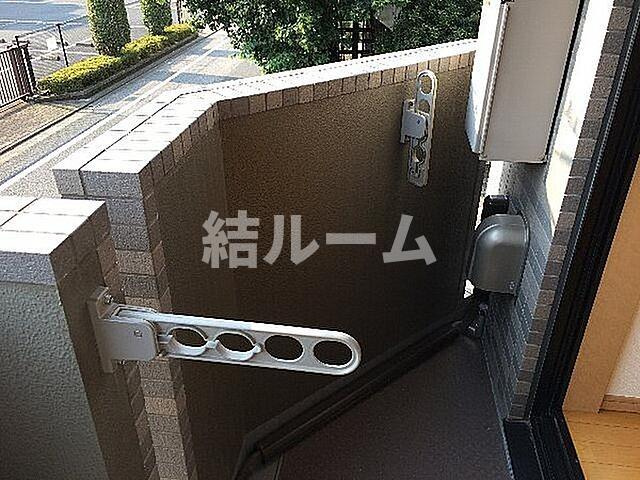 練馬区中村北１丁目の賃貸マンションのバルコニー|別号室参考写真