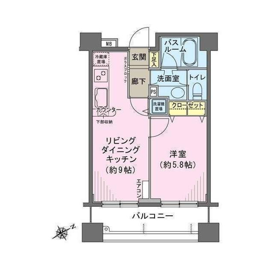 【間取り】 | ヒルレジデンス大崎